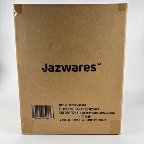 Marill Squishmallow 14" Pokemon Jazwares NEW NIB Stuffed Animal / Plush - Picture 3 of 9